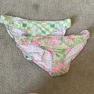 Lilli Pulitzer bathing suit bottoms size large